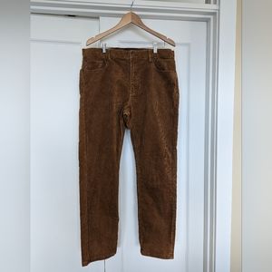 Men's Quicksilver corduroy straight tapered pants